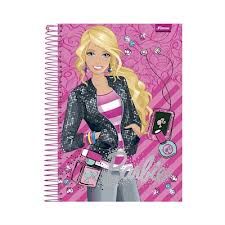 Caderno Barbie 96 folhas